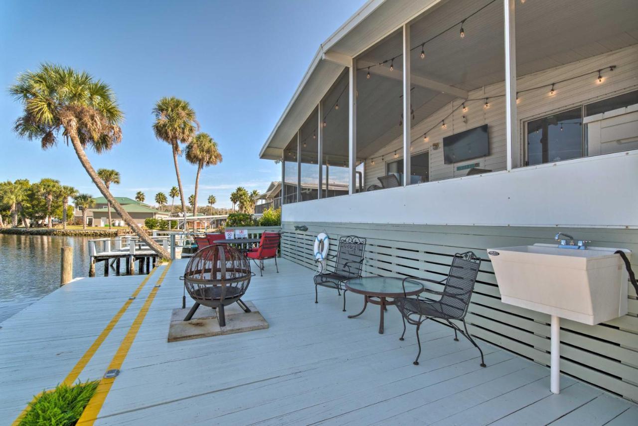 Retreat On The River With Boat Dock, Porch, And Grill! Homosassa Exteriör bild