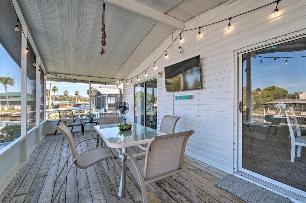Retreat On The River With Boat Dock, Porch, And Grill! Homosassa Exteriör bild