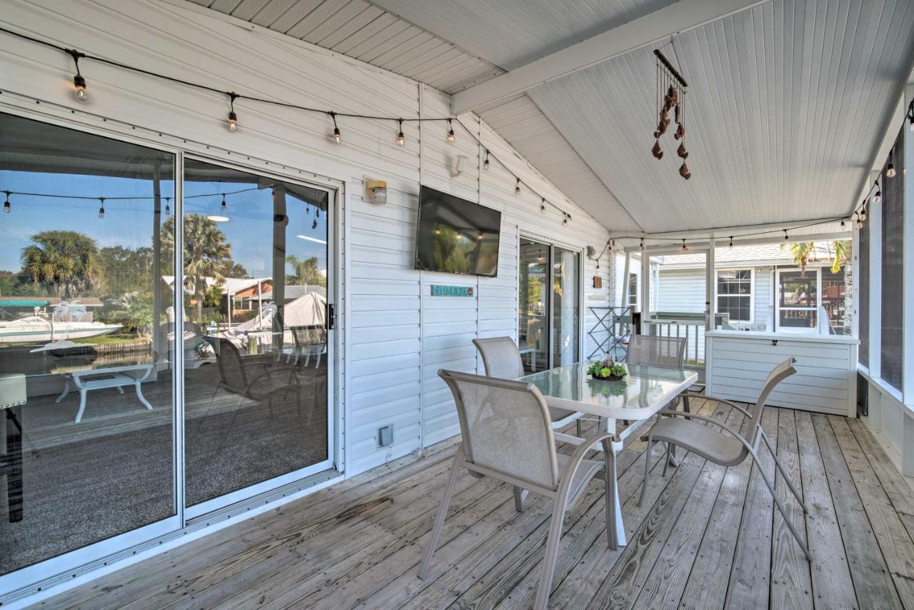 Retreat On The River With Boat Dock, Porch, And Grill! Homosassa Exteriör bild